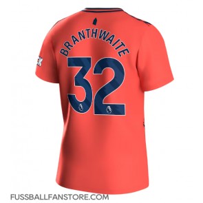 Everton Jarrad Branthwaite #32 Replik Auswärtstrikot 2023-24 Kurzarm